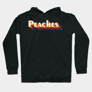 retro vintage Peaches Hoodie